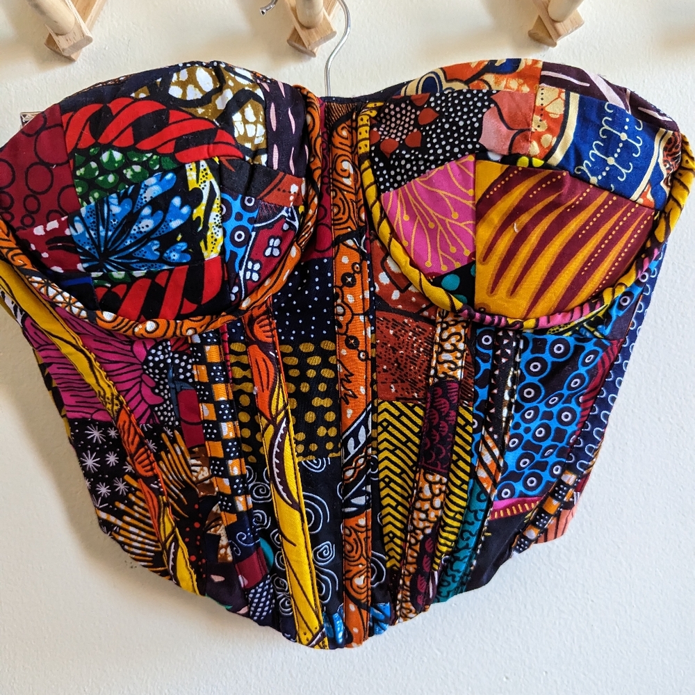 Grass Fields Tania Patchwork Corset